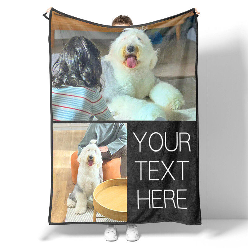 Cute animal and pet patterned blanket, a great gift for small animal enthusiasts. Soft and lightweight flannel blanket for children and adults