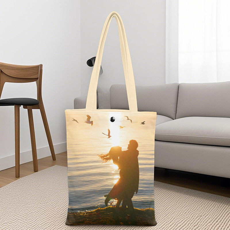 Exclusive for couples, the print design carries the love story on your back and is a must-have for sweet outings