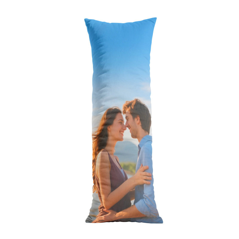 Extra long hug pillow, a must-have sweet artifact for couples, soft and skin friendly to accompany you to sleep