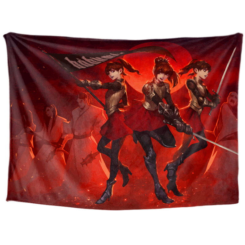 Personalized customization of interesting tapestries of various types of art works, suitable for dormitory living room bedroom home decoration