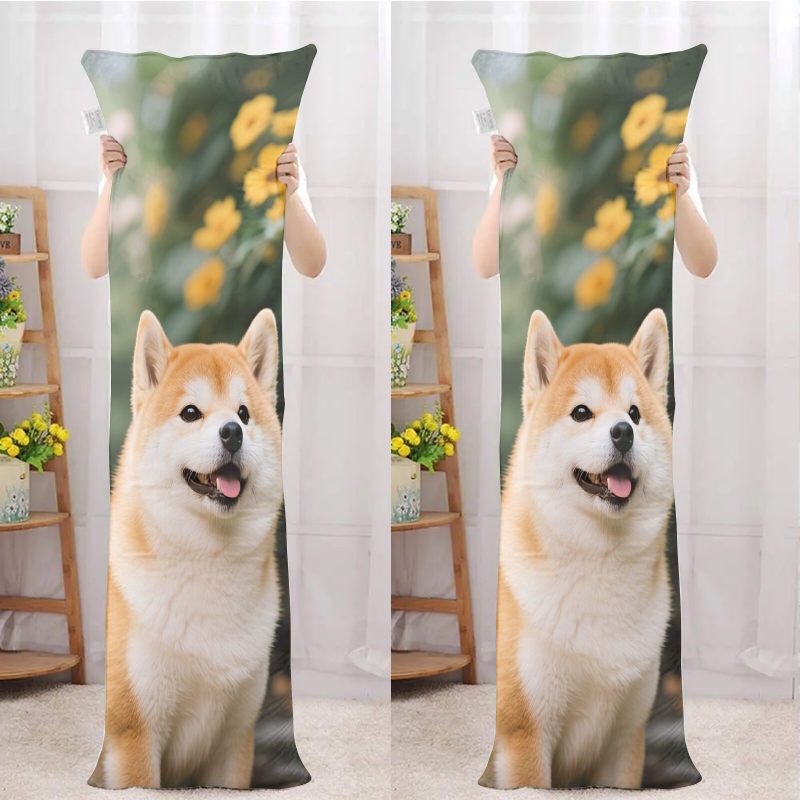 Customize personalized and cute animal commemorative pillows to bring comfort to the soul