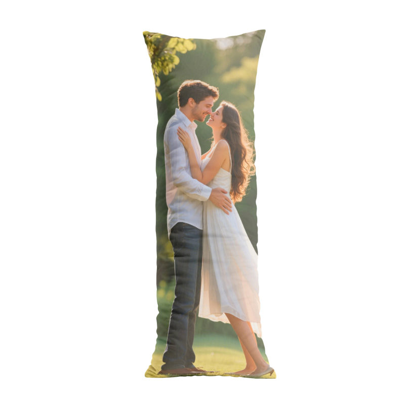 Extra long hug pillow, a must-have sweet artifact for couples, soft and skin friendly to accompany you to sleep