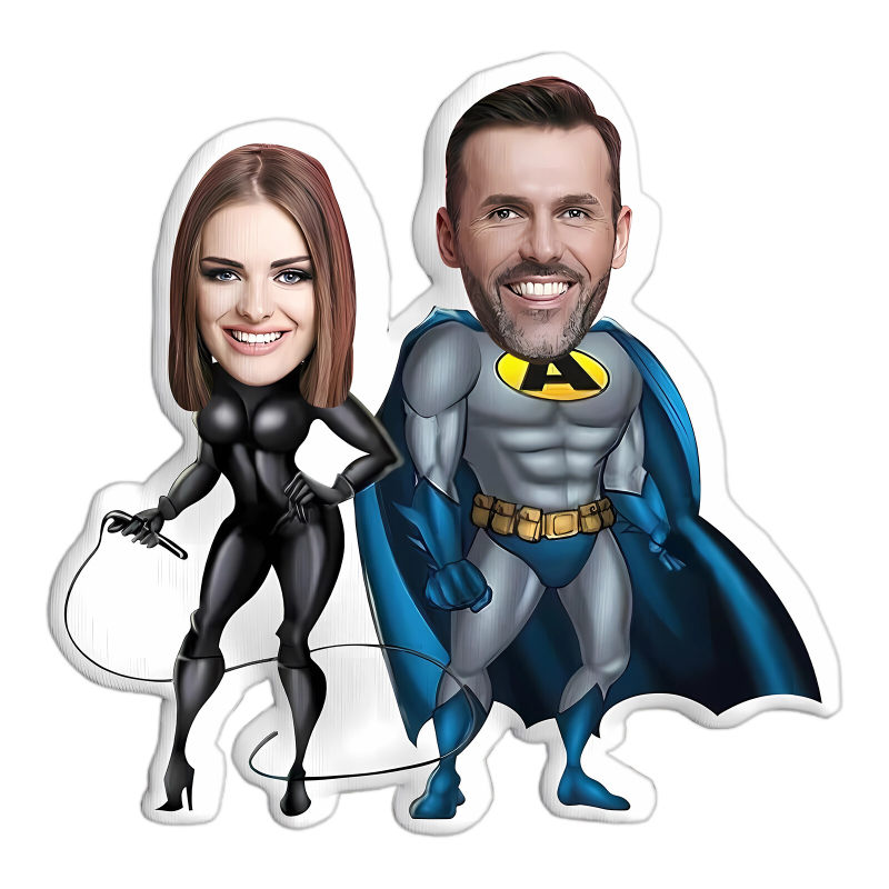 Custom Pet Pillow, Personalized Photo Shaped Dog Cat Pets Face Pillow Gift, Customized Stuffed Animal Picture Pillows Memorial Gifts