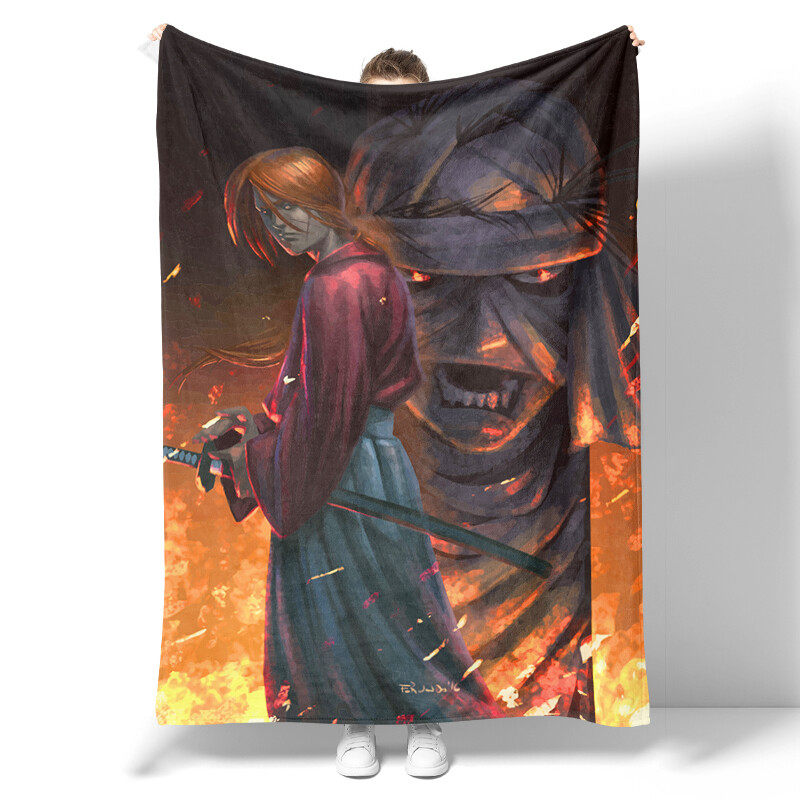 Customized flannel blanket, personalized flannel blanket, adult birthday, Christmas, Halloween, father, mother, Valentine's Day gift