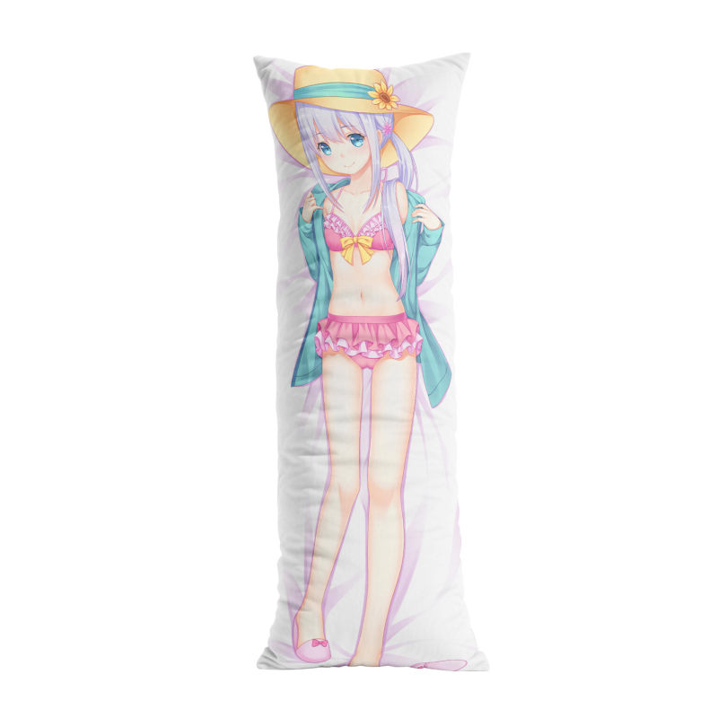 Customized Anime Pillow with Pillowcase, Body Pillow, Hug Bed Pillow, Otaku Cosplay Sleep Long Pillow, Bedroom Cushion