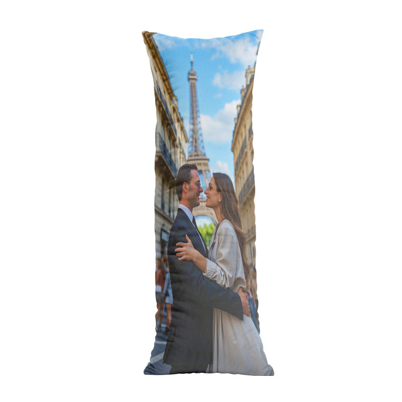 Extra long hug pillow, a must-have sweet artifact for couples, soft and skin friendly to accompany you to sleep