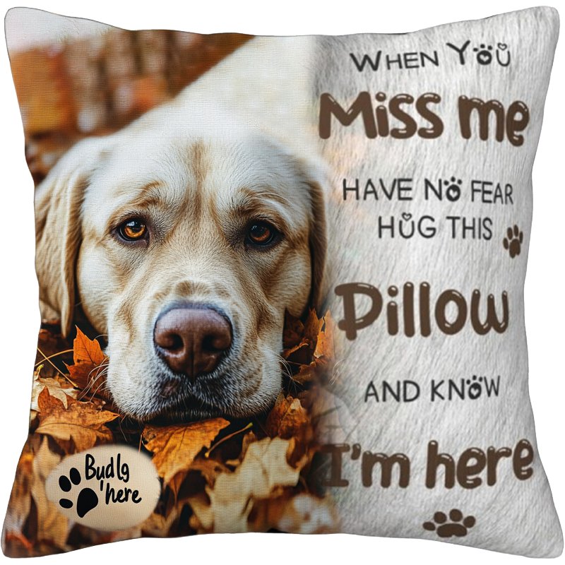 Customized pet commemorative pillows, lost dog commemorative gifts, dog pillows, pet commemorative gifts, lost dog commemorative gifts