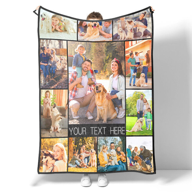 Cute animal and pet patterned blanket, a great gift for small animal enthusiasts. Soft and lightweight flannel blanket for children and adults