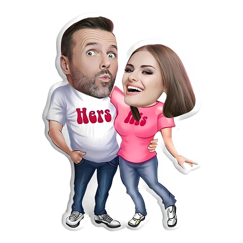 Custom Pet Pillow, Personalized Photo Shaped Dog Cat Pets Face Pillow Gift, Customized Stuffed Animal Picture Pillows Memorial Gifts