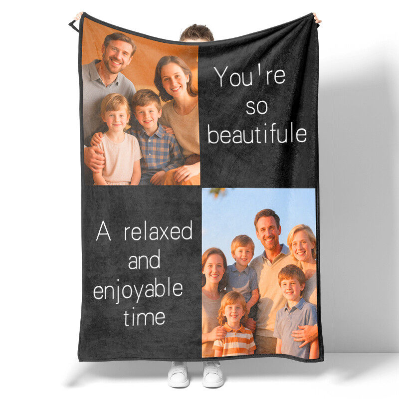 Customize named blankets, customize family and women's blanket gifts, give to family, wives, girlfriends, mothers, customize Mother's Day Christmas and birthday gifts