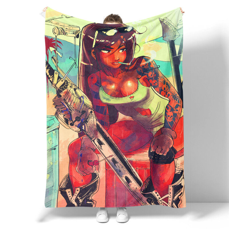 Customized flannel blanket, personalized flannel blanket, adult birthday, Christmas, Halloween, father, mother, Valentine's Day gift