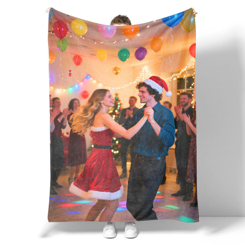 Couple gift for her - I love you softer flannel blanket - Anniversary wedding birthday gift for girlfriend, boyfriend, wife, husband, love blanket