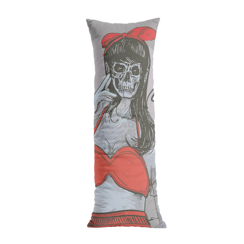 Body pillow with pillowcase - Adult soft long bed pillow - Breathable full body pillowcase