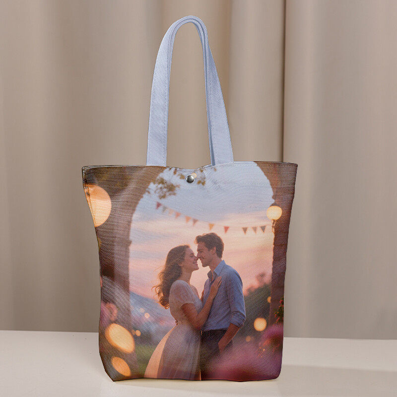 Exclusive for couples, the print design carries the love story on your back and is a must-have for sweet outings