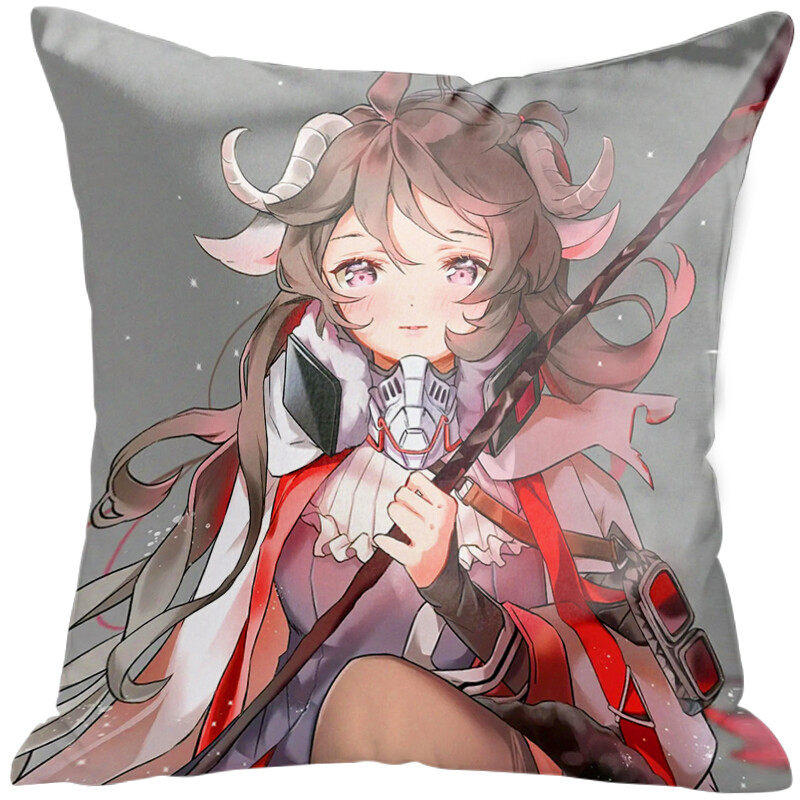 Japanese style character pillows are breathable and made of various materials. They are used for living room, bedroom, sofa decoration, cushions, and pillows