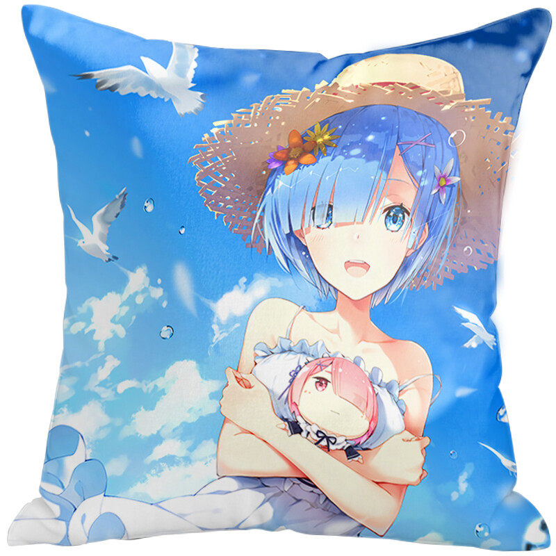 Japanese style character pillows are breathable and made of various materials. They are used for living room, bedroom, sofa decoration, cushions, and pillows