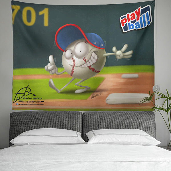 Personalized customization of interesting tapestries of various types of art works, suitable for dormitory living room bedroom home decoration