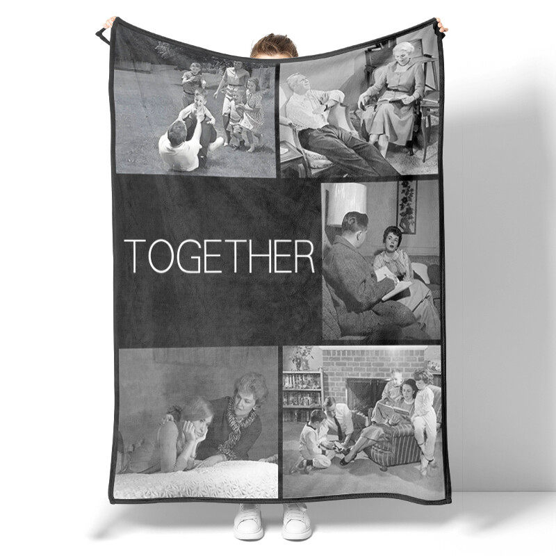 Customize named blankets, customize family and women's blanket gifts, give to family, wives, girlfriends, mothers, customize Mother's Day Christmas and birthday gifts