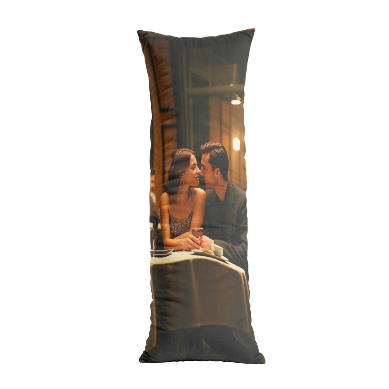 Extra long hug pillow, a must-have sweet artifact for couples, soft and skin friendly to accompany you to sleep