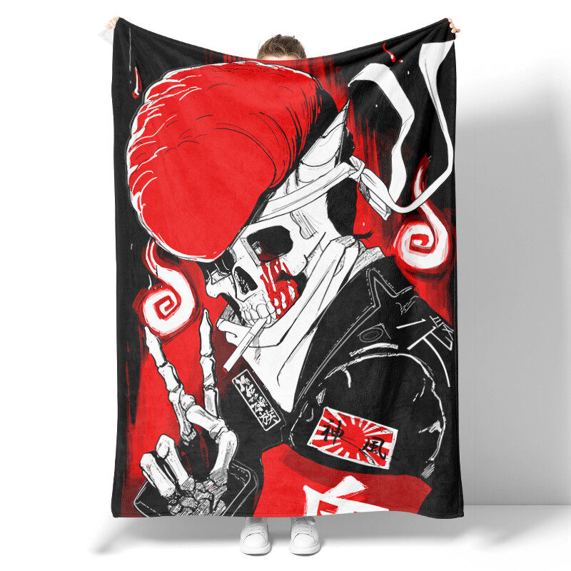 Customized flannel blanket, personalized flannel blanket, adult birthday, Christmas, Halloween, father, mother, Valentine's Day gift