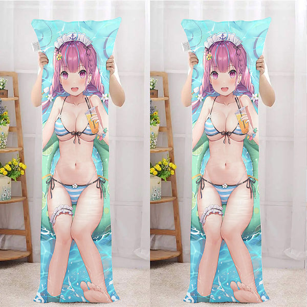 Customized Anime Pillow with Pillowcase, Body Pillow, Hug Bed Pillow, Otaku Cosplay Sleep Long Pillow, Bedroom Cushion