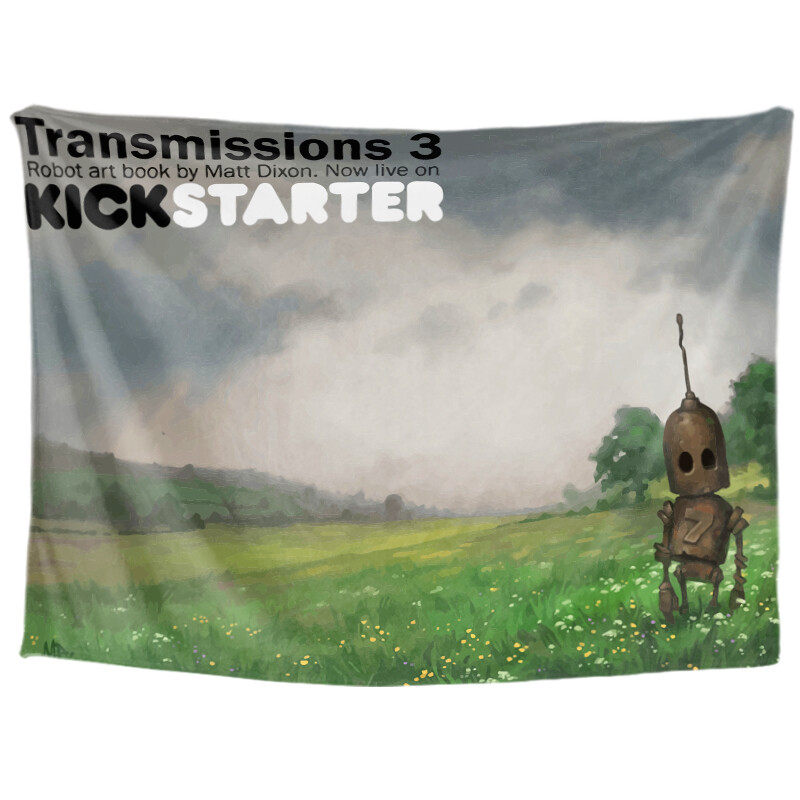 Personalized customization of interesting tapestries of various types of art works, suitable for dormitory living room bedroom home decoration