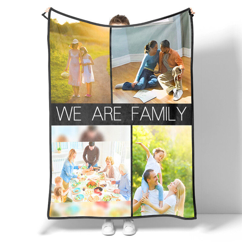 Customize named blankets, customize family and women's blanket gifts, give to family, wives, girlfriends, mothers, customize Mother's Day Christmas and birthday gifts