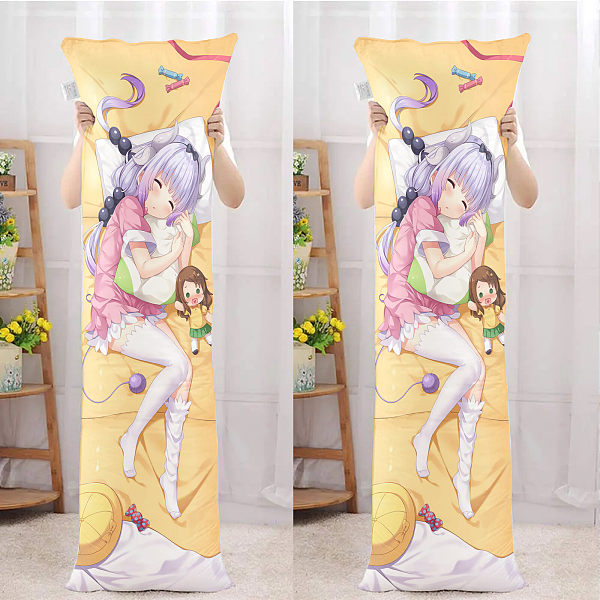 Customized Anime Pillow with Pillowcase, Body Pillow, Hug Bed Pillow, Otaku Cosplay Sleep Long Pillow, Bedroom Cushion