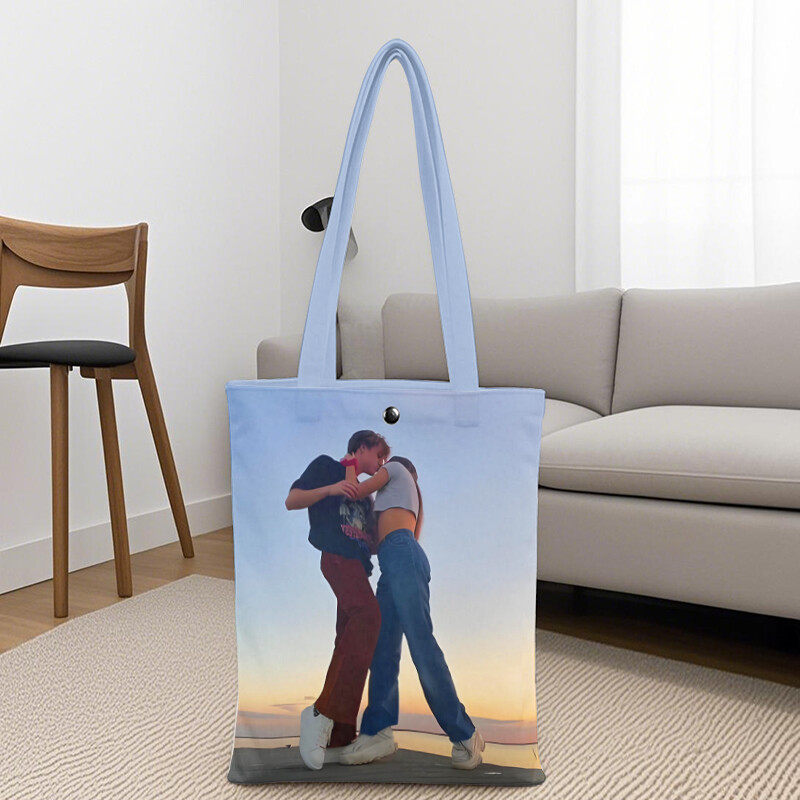 Exclusive for couples, the print design carries the love story on your back and is a must-have for sweet outings