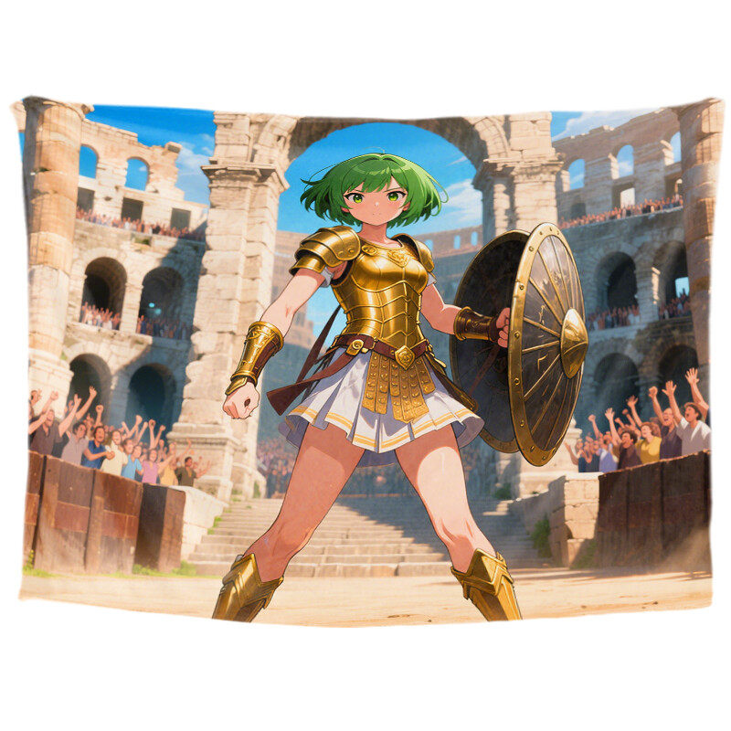 Personalized anime custom tapestry, anime aesthetic introduction, room decoration aesthetics, anime aesthetic college wall decoration, living room hanging