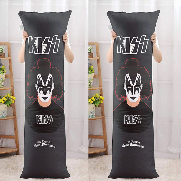 Body pillow with pillowcase - Adult soft long bed pillow - Breathable full body pillowcase