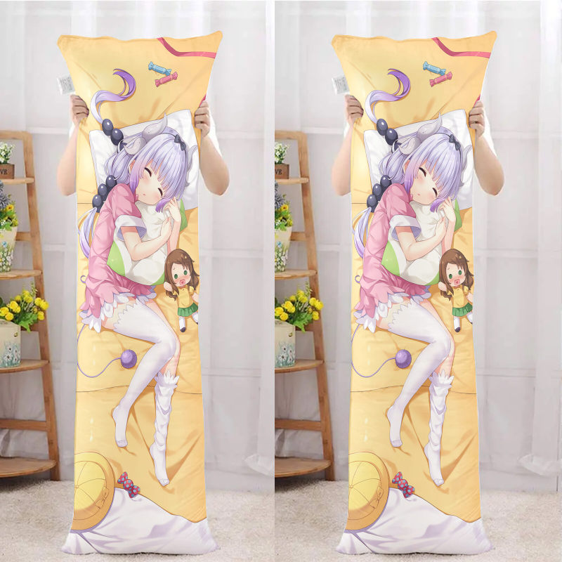 Customized Anime Pillow with Pillowcase, Body Pillow, Hug Bed Pillow, Otaku Cosplay Sleep Long Pillow, Bedroom Cushion