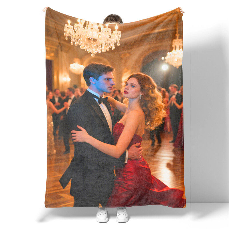 Couple gift for her - I love you softer flannel blanket - Anniversary wedding birthday gift for girlfriend, boyfriend, wife, husband, love blanket