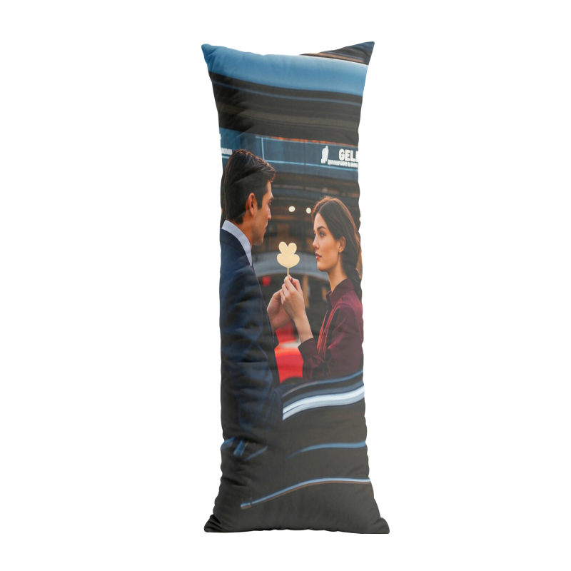 Extra long hug pillow, a must-have sweet artifact for couples, soft and skin friendly to accompany you to sleep