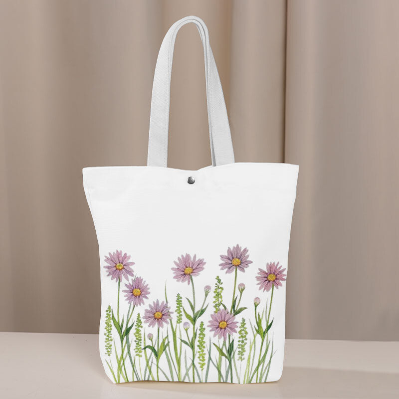 Plant enthusiast ladies' gift, Spring Mother's Day gift set, beautiful canvas tote bag, 16 ounce iced coffee cup with straw and lid, makeup bag, gardener's set, suitable for mothers, teachers, nurses