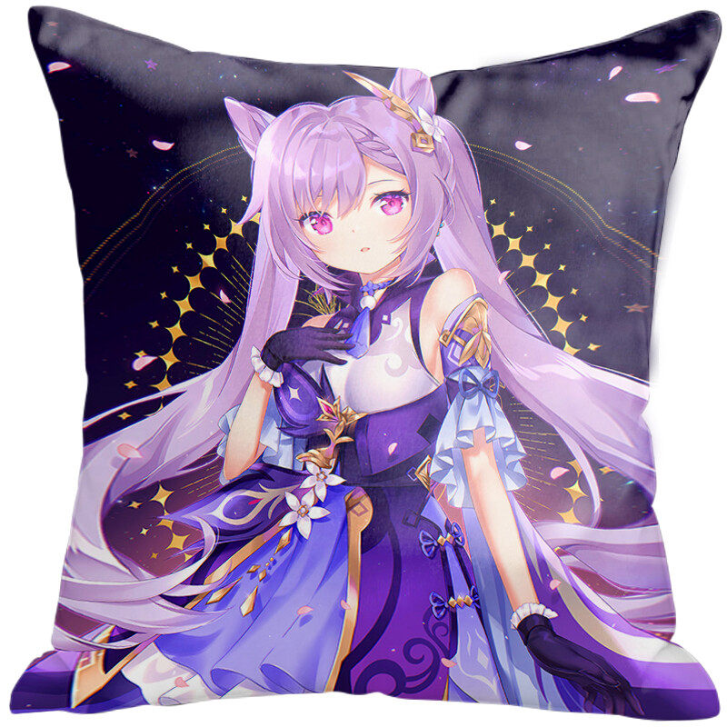 Japanese style character pillows are breathable and made of various materials. They are used for living room, bedroom, sofa decoration, cushions, and pillows