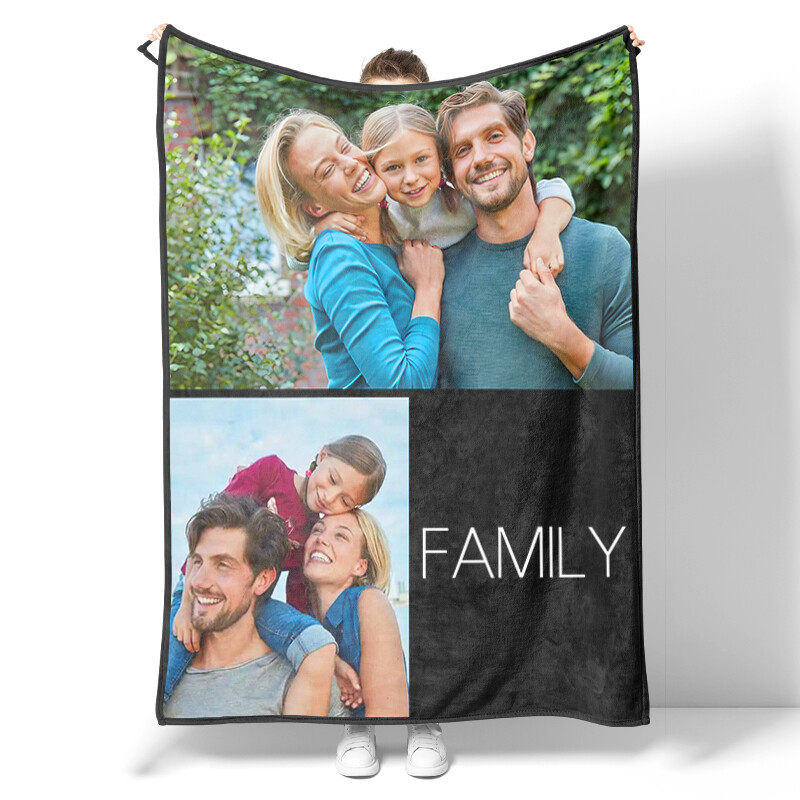 Customize named blankets, customize family and women's blanket gifts, give to family, wives, girlfriends, mothers, customize Mother's Day Christmas and birthday gifts
