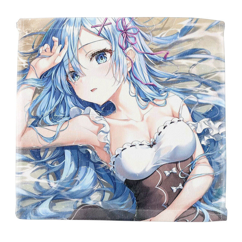 Customized cartoon square towel