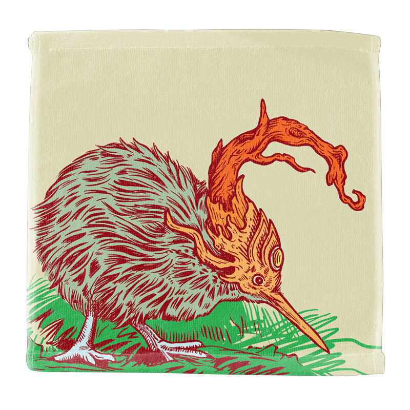 Customized animal-patterned towels