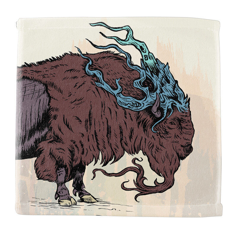 Customized animal-patterned towels