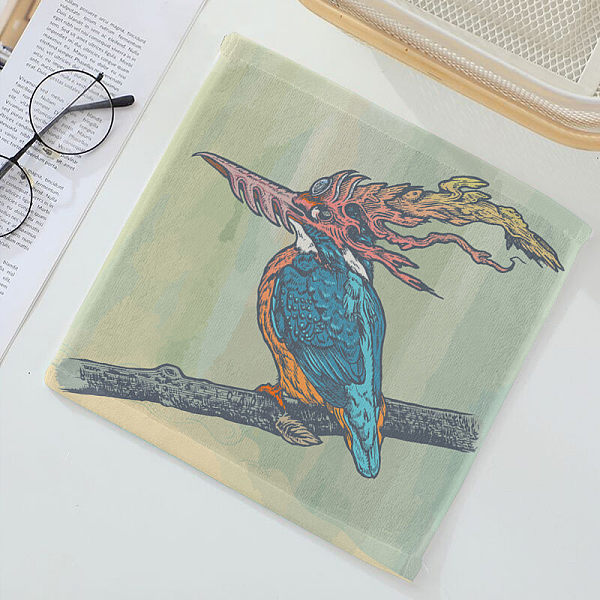 Customized square cartoon-patterned towels