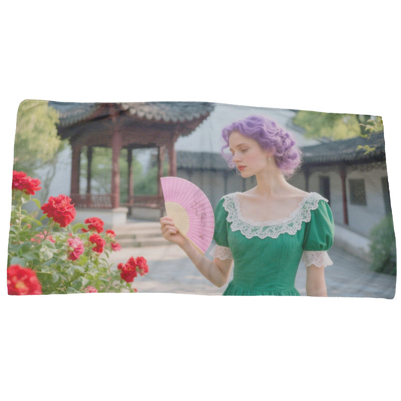 Customized life-patterned towels