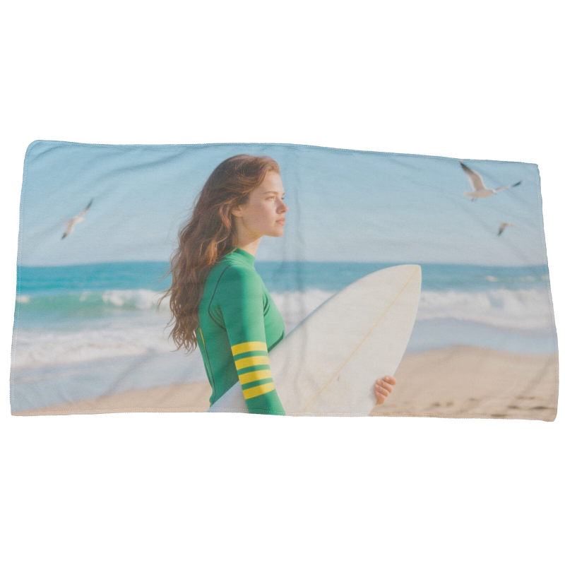 Customized life-patterned towels