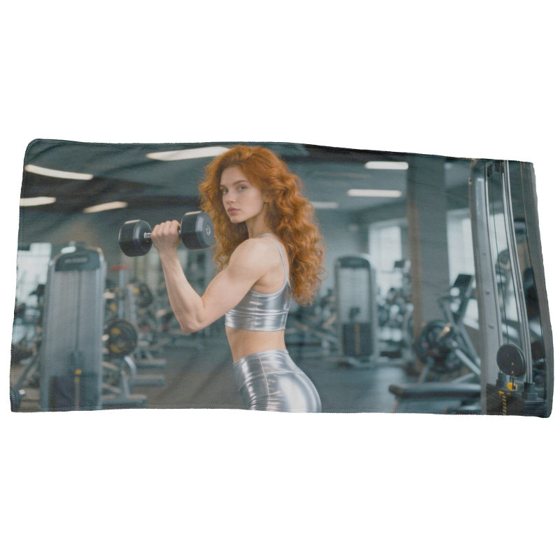 Customized colorful real person towels