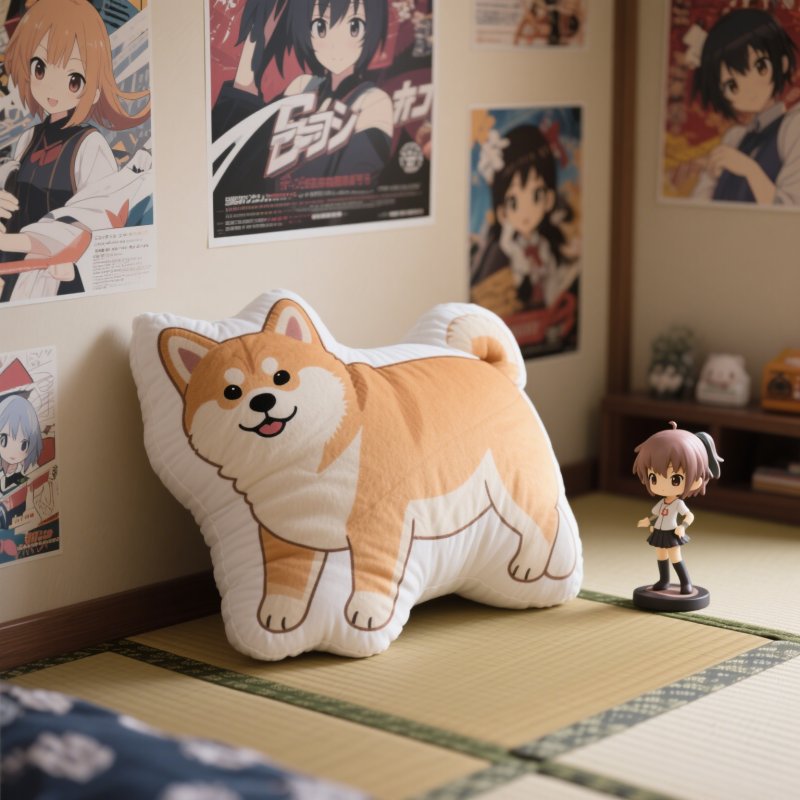 Custom Pet Pillow, Personalized Photo Shaped Dog Cat Pets Face Pillow Gift, Customized Stuffed Animal Picture Pillows Memorial Gifts