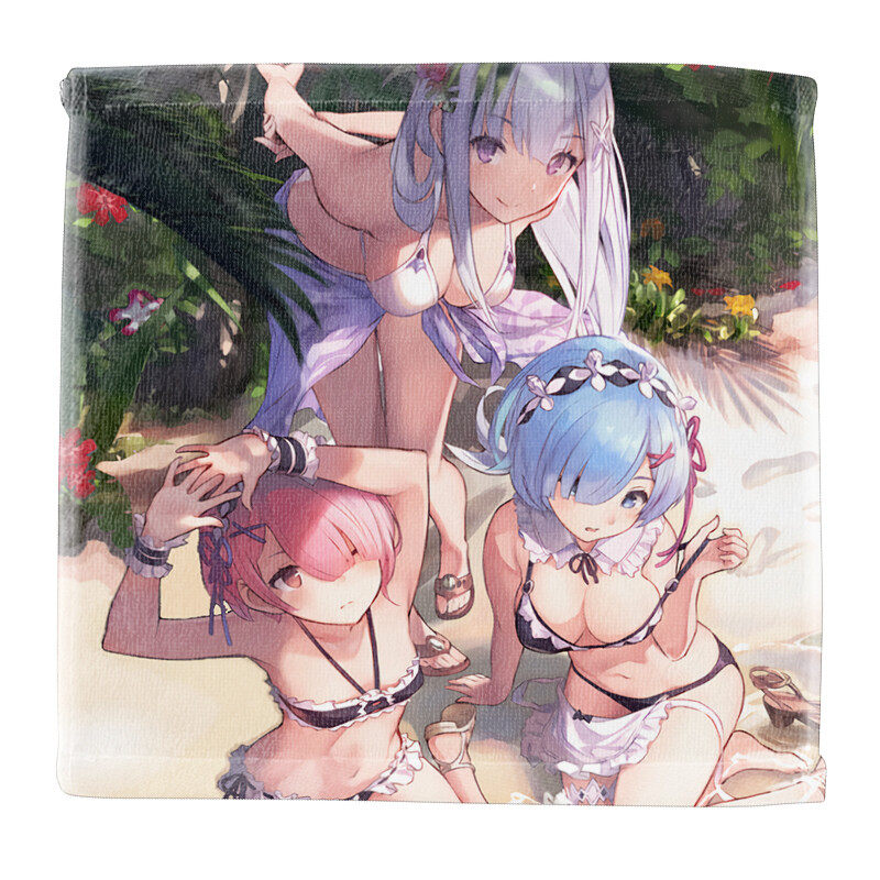 Customized cartoon square towel