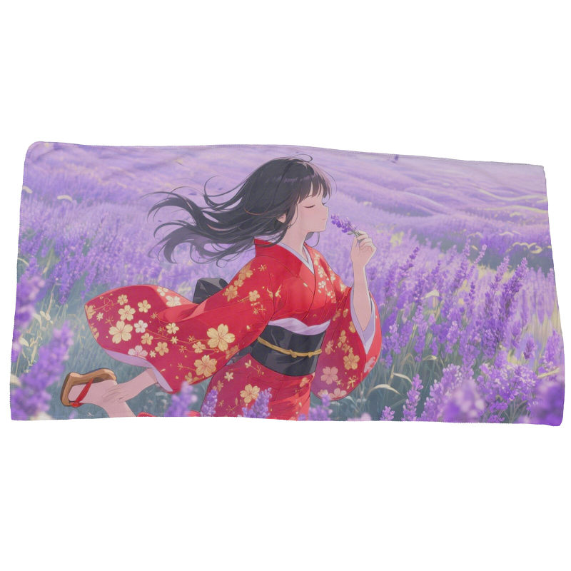 Wholesale custom cartoon character pattern towels