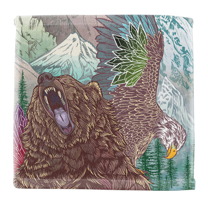 Customized cartoon creative pattern towels