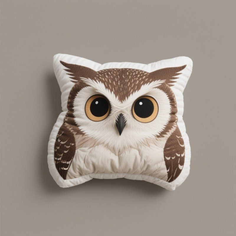 Custom Owl Shaped Pillow