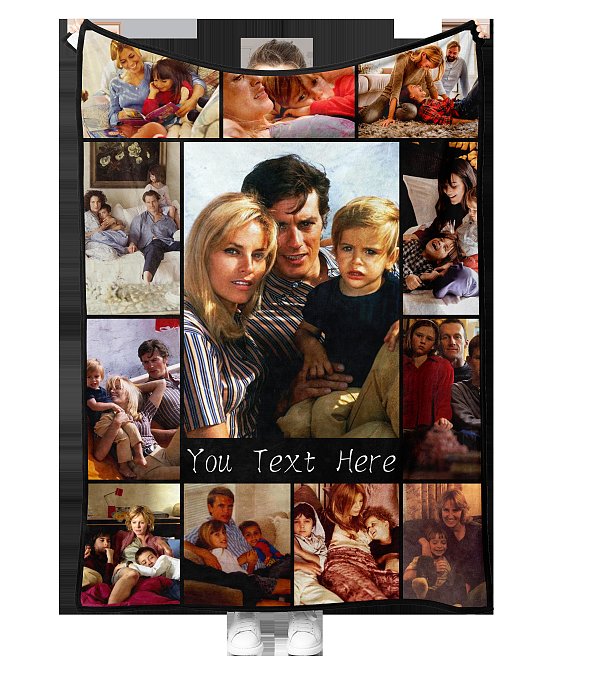 Any picture or pattern of the custom blanket can be customized